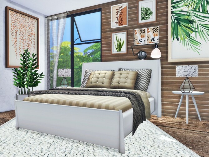 Sims 4 Ella Bedroom by Rirann at TSR