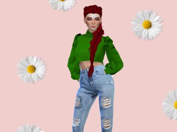 Sims 4 Turtleneck Sweater by chrimsimy at TSR