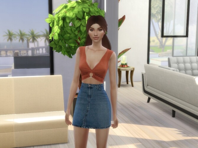 Sims 4 Michelle Haines by Mini Simmer at TSR