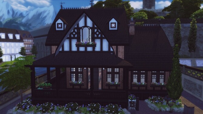 Sims 4 Dutch House by zhepomme at Mod The Sims