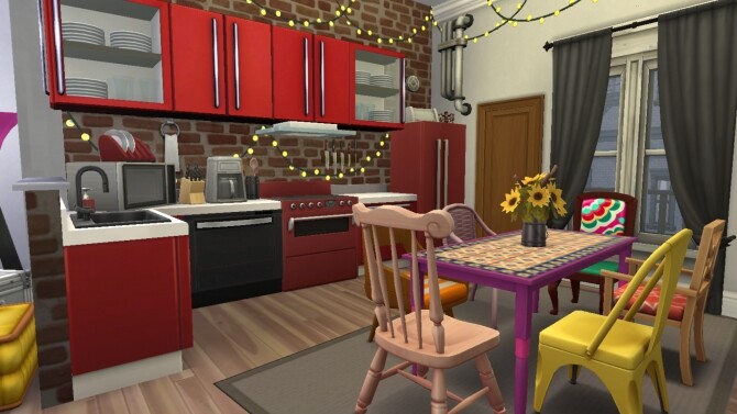 Sims 4 19 Culpepper House Apartment by xmathyx at Mod The Sims