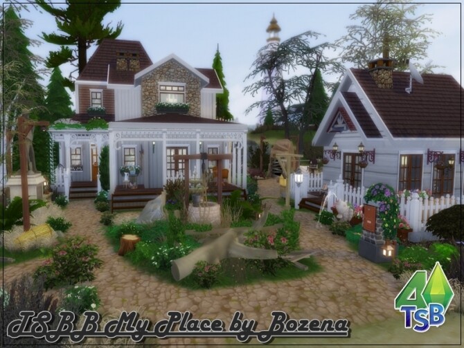 Sims 4 TSBB My Place by bozena at TSR