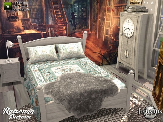 Sims 4 Raizonda bedroom by  jomsims at TSR