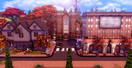 Small Salem – The city of witches at Lily Sims