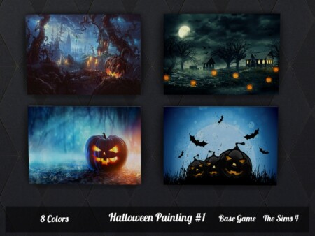 Halloween Painting #1 by SimsJohnSims at TSR
