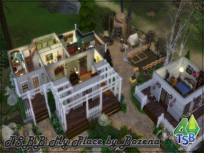 Sims 4 TSBB My Place by bozena at TSR