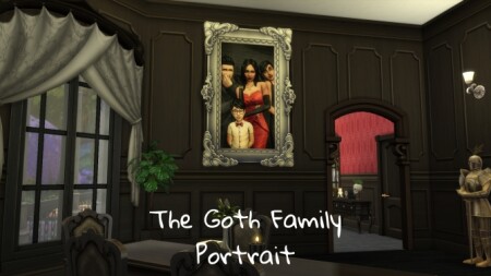 The Goth Family Portrait by CommodoreLezmo at Mod The Sims