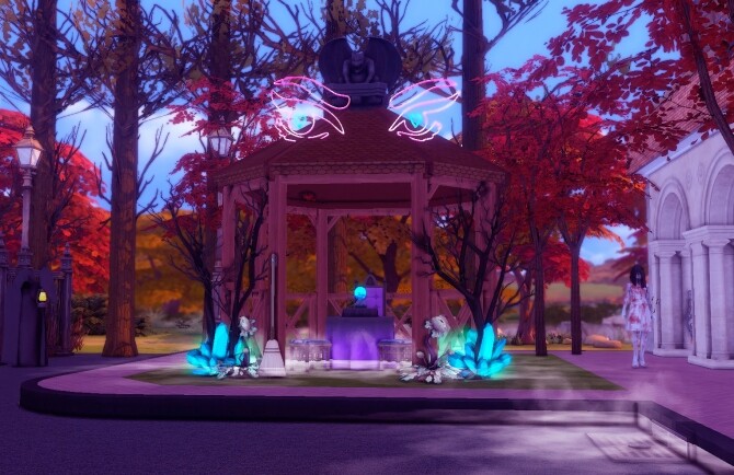 Sims 4 Small Salem   The city of witches at Lily Sims