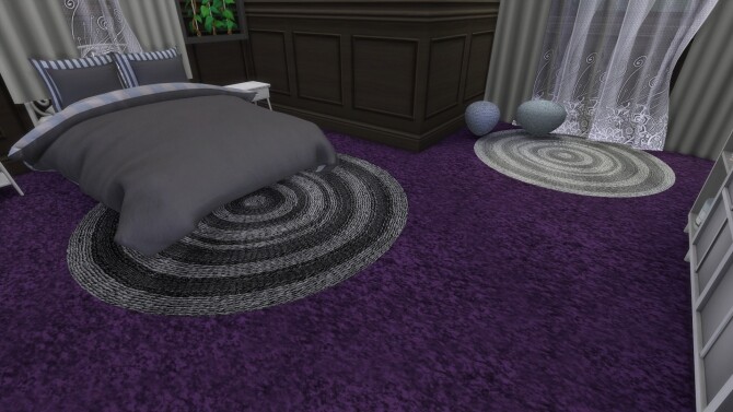 Sims 4 Witching Hour Saxony Deluxe Carpeting by Wykkyd at Mod The Sims