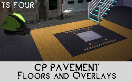 Cyberpunk/Urban Floors and recolors at Riekus13