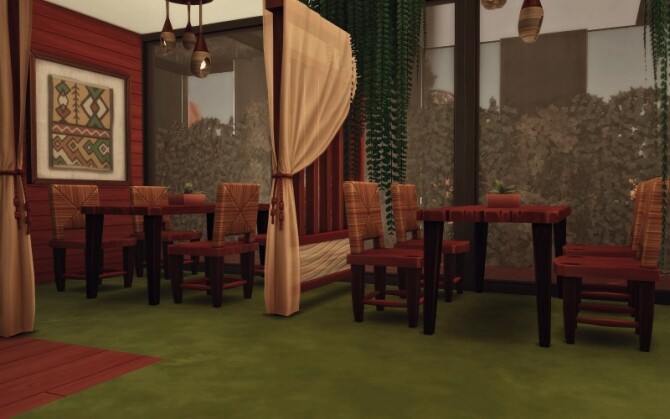 Sims 4 Restaurant B&O at MikkiMur