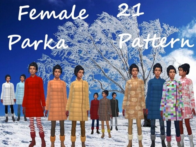 Sims 4 Parka at Birksches Sims Blog