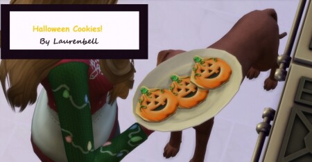 Halloween Cookies by Laurenbell2016 at Mod The Sims