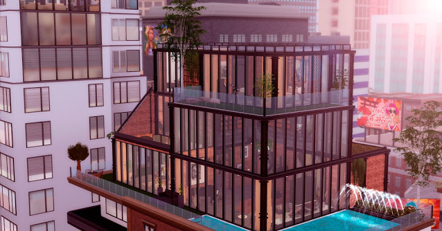 Sims 4 New York Penthouse at Lily Sims