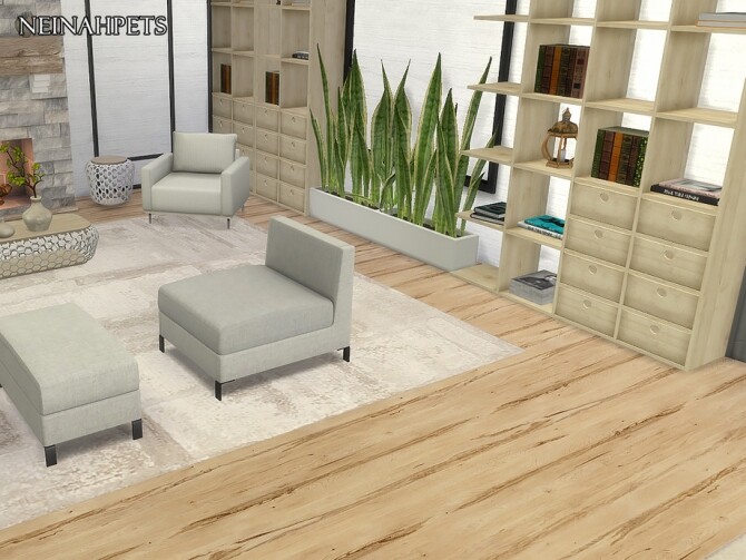 Sims 4 Vusleman Birch Wood Flooring by neinahpets at TSR
