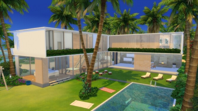 Sims 4 Villa Aruana N.10 by Fivextreme at Mod The Sims