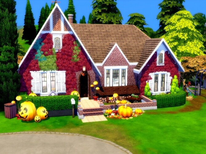 Sims 4 Ready For Trick or treats by GenkaiHaretsu at TSR