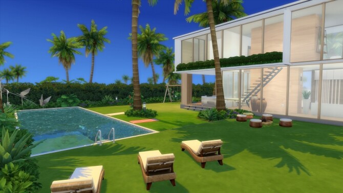 Sims 4 Villa Aruana N.10 by Fivextreme at Mod The Sims