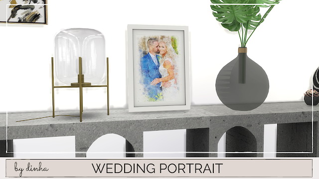 Sims 4 Wedding Portrait 8 Swatches at Dinha Gamer