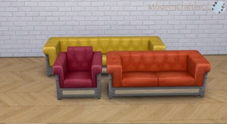 Unbashed Lounge Recolour Set at Modern Crafter CC