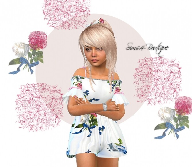 Sims 4 Designer Set for Child Girls 0310 at Sims4 Boutique