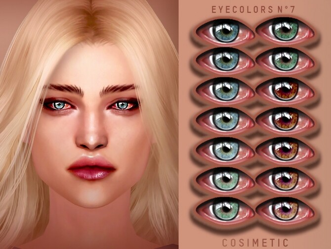 Sims 4 Eyecolors N7 by cosimetic at TSR