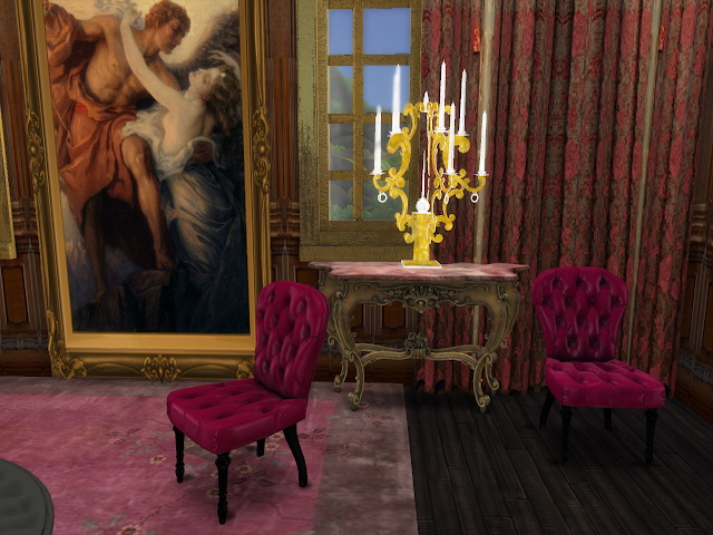 Sims 4 High Class Living Room at Anna Quinn Stories
