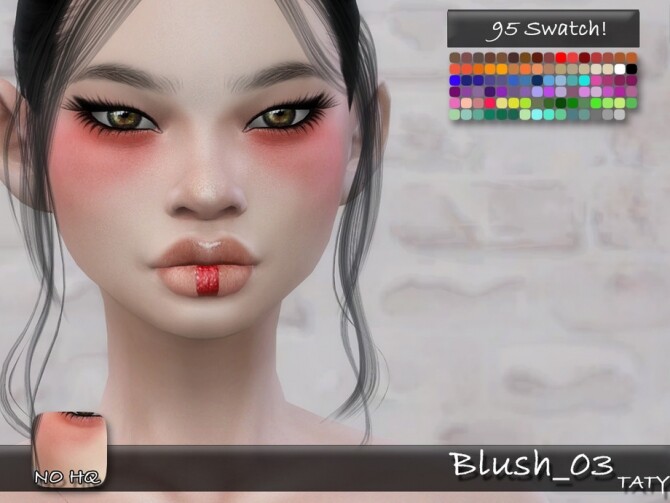 Sims 4 Blush 03 by tatygagg at TSR