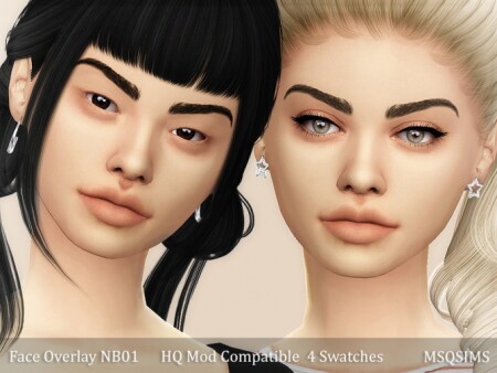 Face Overlay NB01 at MSQ Sims