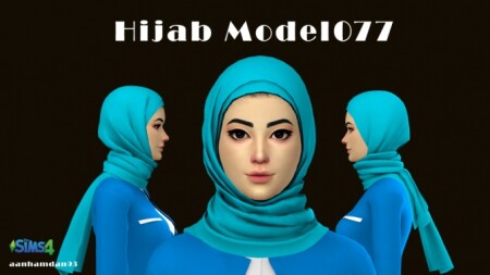 Hijab Model077 & Wilona Suits at Aan Hamdan Simmer93