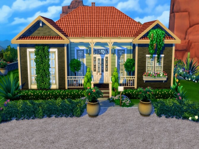 Sims 4 Home By Request by LJaneP6 at TSR