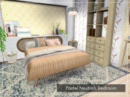 Pastel Neutrals Bedroom by A.lenna at TSR