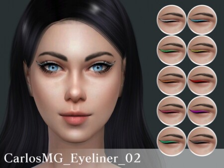 Eyeliner 02 by CarlosMG at TSR
