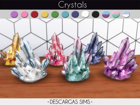 Crystals at Descargas Sims
