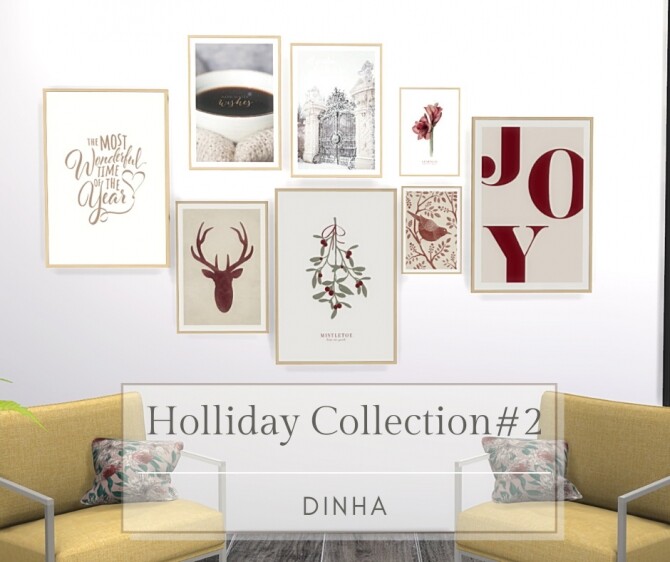Sims 4 Holliday Collection #2 at Dinha Gamer