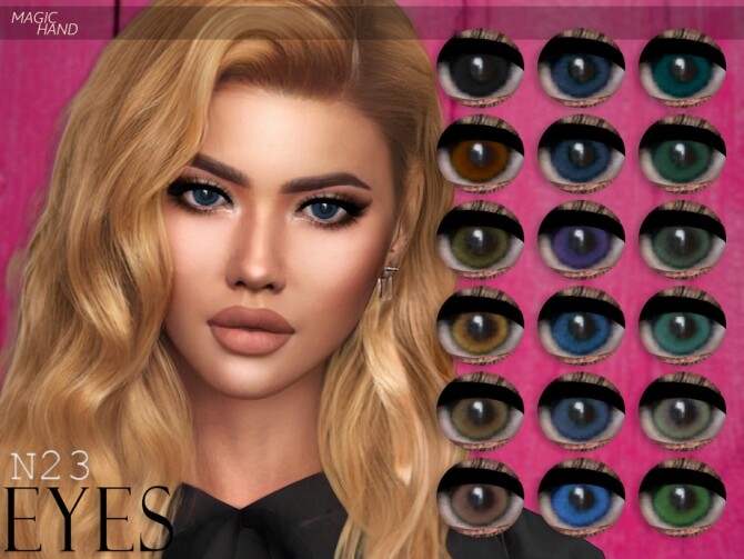 Sims 4 Eyes N23 by MagicHand at TSR