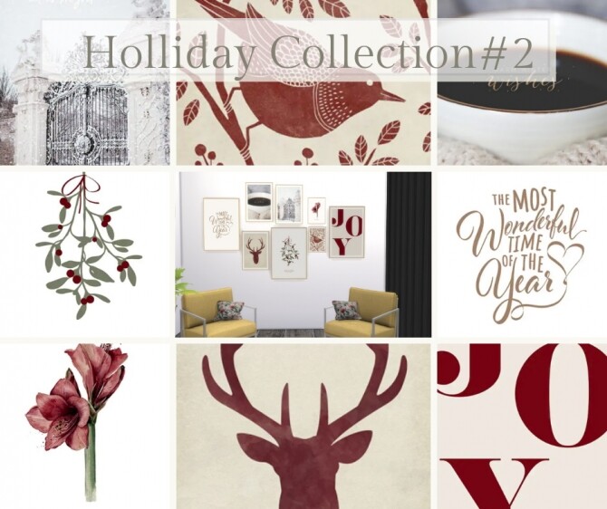 Sims 4 Holliday Collection #2 at Dinha Gamer