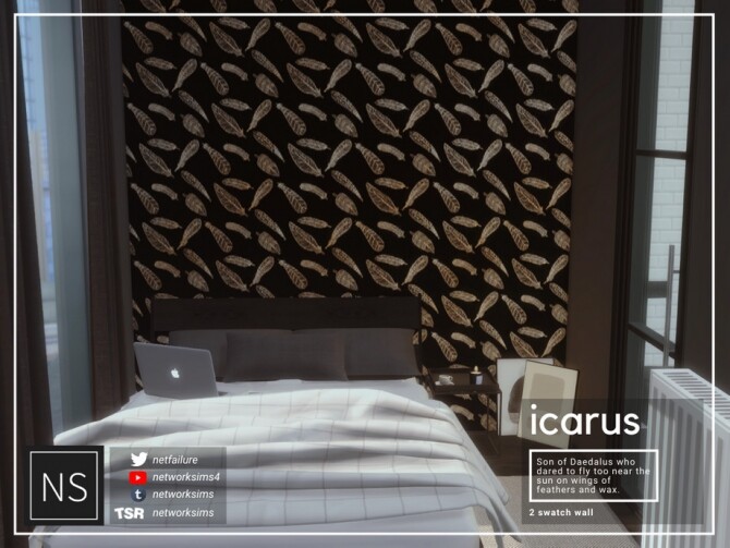 Sims 4 Icarus Wallpaper by networksims at TSR