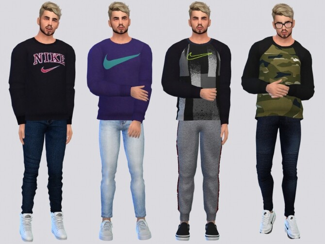 Sims 4 Basic Sweatshirts by McLayneSims at TSR