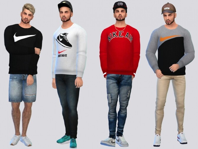Sims 4 Basic Sweatshirts by McLayneSims at TSR