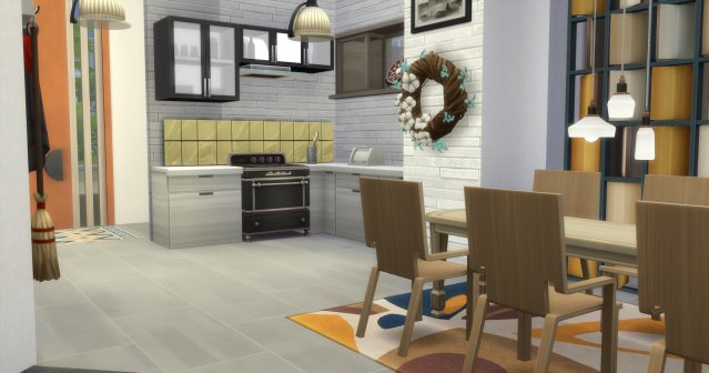 Sims 4 Town house by Oldbox at All 4 Sims