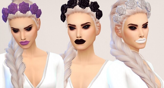 Sims 4 SPECTRUM The Complete Lipstick Collection at Valhallan