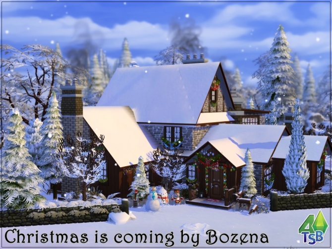 Christmas is coming at Sims by Bozena » Sims 4 Updates