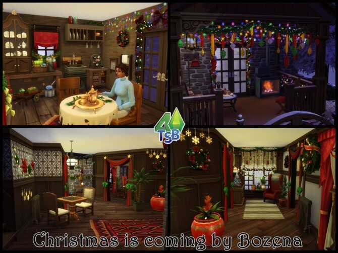 Sims 4 Christmas is coming at Sims by Bozena