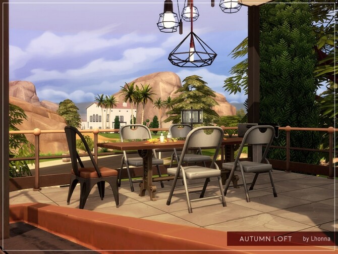 Sims 4 Autumn Loft by Lhonna at TSR