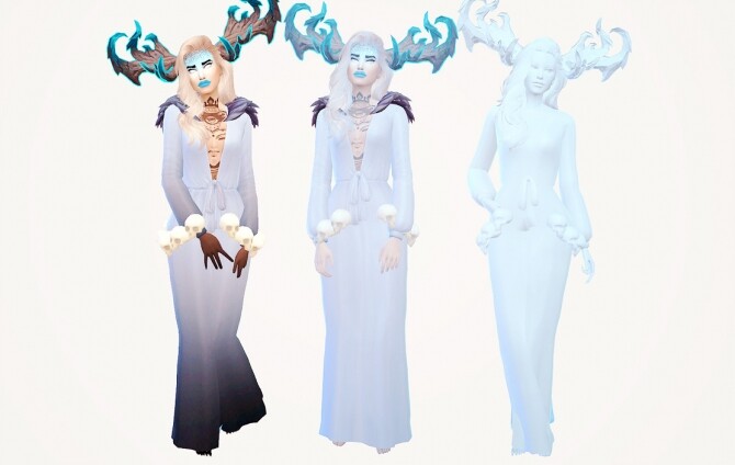 Sims 4 APPARITION coloured overlays at Valhallan