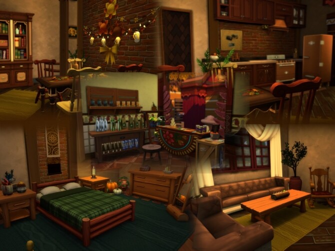 Sims 4 Fall Fairy Farm by VirtualFairytales at TSR