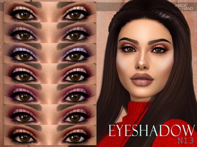 Sims 4 Eyeshadow N13 by MagicHand at TSR