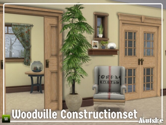 Sims 4 Woodville Construction set Part 4 by mutske at TSR
