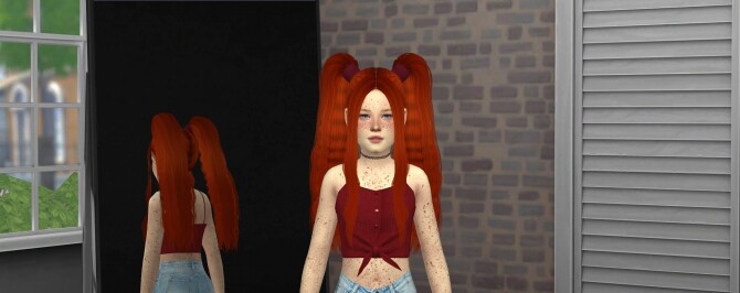 Sims 4 SONZA HAIR + KIDS AND TODDLER VERSION at REDHEADSIMS